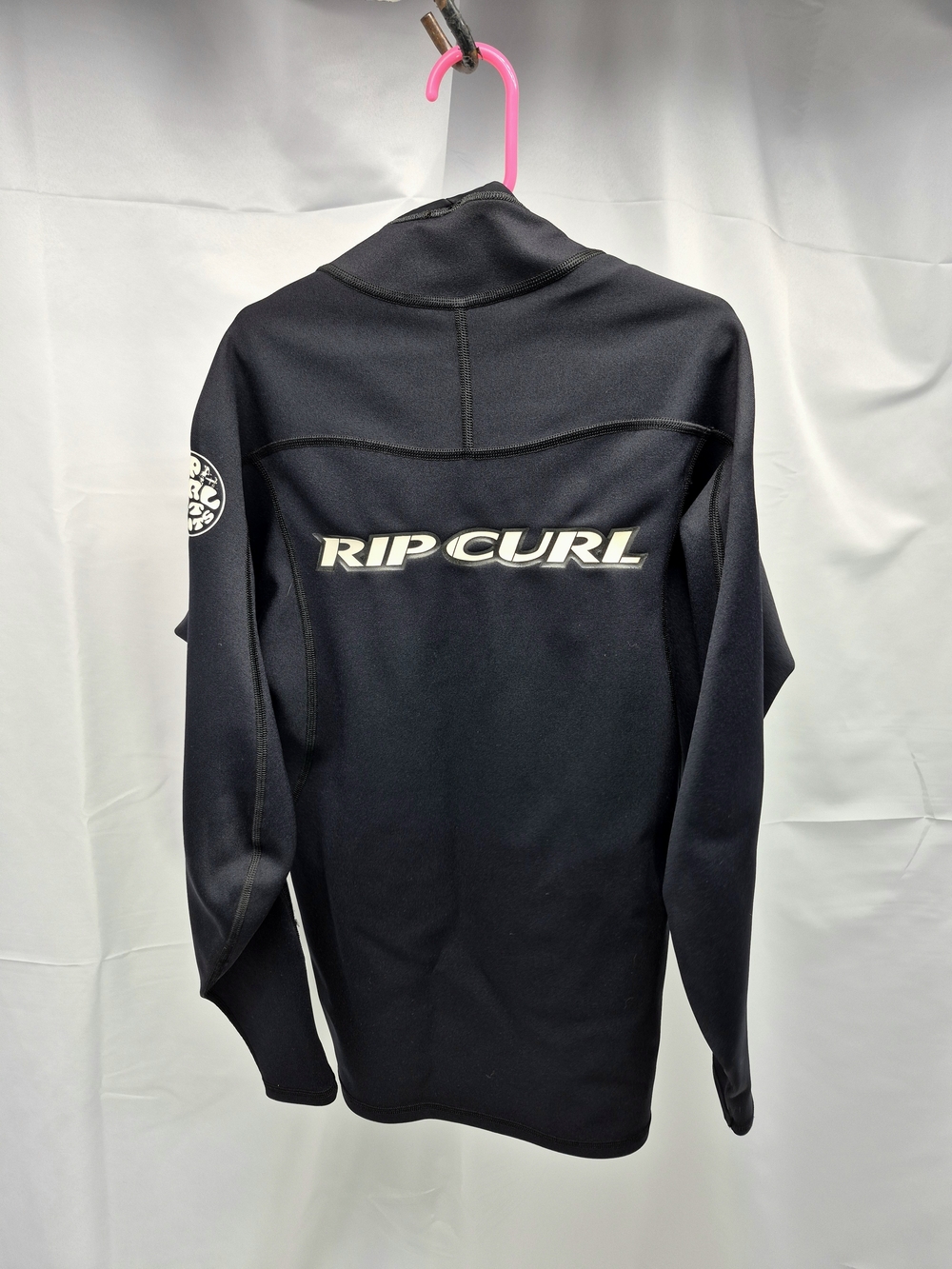 NWOT Rip Curl Hotskin 0.5mm Neoprene Wetsuit Jacket Top Small Black Unisex Teen